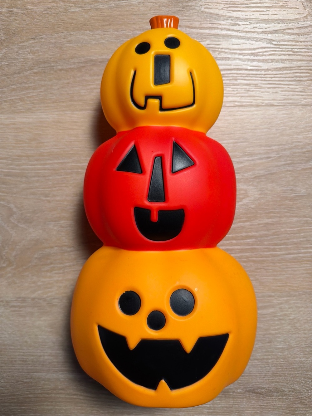 Target Hyde & EEK! Light-Up Stacked Pumpkins Blow Mold Halloween Tabletop Prop